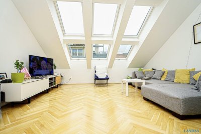 Möblierter Dachgeschoßtraum in 1020 Wien! ALL INCLUSIVE!