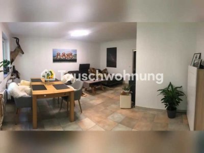 Tauschwohnung: Schöne Gartenwohnung Oberföhring Nähe englischer Garten