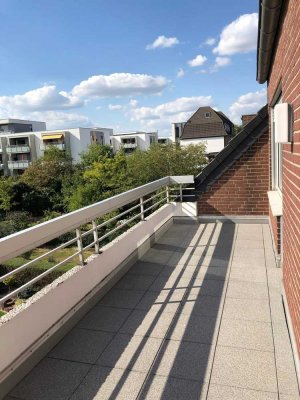 94m² große 2 Zimmerwohnung mit Südbalkon