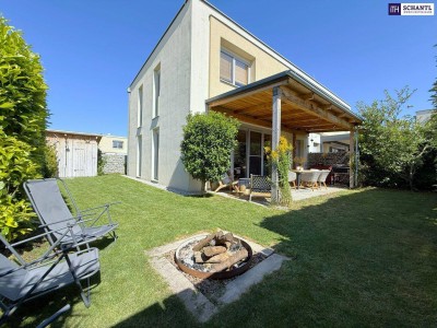 Schnell zugreifen! Moderne Doppelhaushälfte mit Terrasse, Garten &amp; vielen Extras in familienfreundlicher Lage in Mitterndorf an der Fischa – nur wenige Kilometer von Wien entfernt!