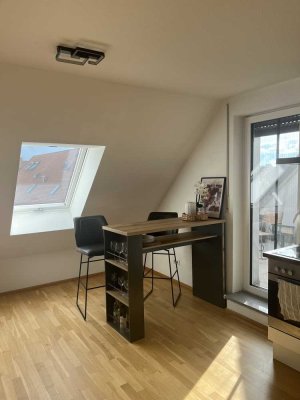 2-Zimmer Maisonette Wohnung mit Balkon