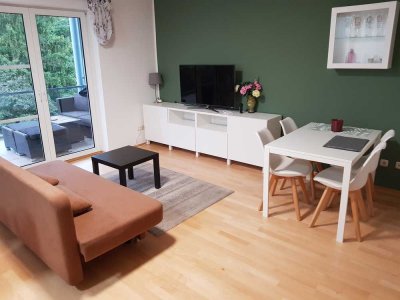 Helle moderne 1-Zimmer-Wohnung in Mülheim nahe RRZ mit großem Balkon