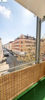Platzwunder in Schleußig: Lichtdurchflutete 4-Zimmer-Wohnung mit ca. 98 m²