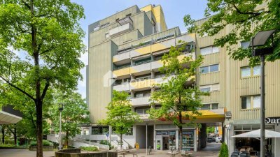 Bezugsfrei ab 10/25: 2‑Zimmer-Wohnung in Citylage mit Südbalkon & Duplex-TG
