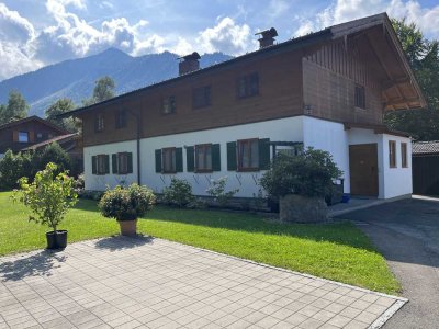 4,5-Zimmer Erdgeschoss Wohnung in Schliersee / Neuhaus mit schönem Garten und Terrasse