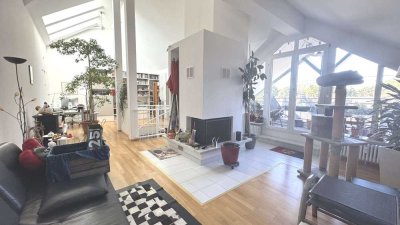ToFa: exklusive Maisonettewohnung mit besonderer Architektur in Bestlage Nähe der Uni Klinik
