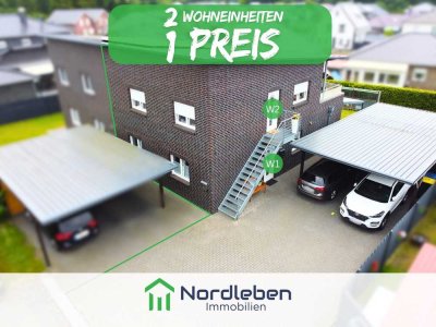 *** RESERVIERT *** Moderne Doppelhaushälfte mit 2 Wohneinheiten in Top-Lage von Löningen