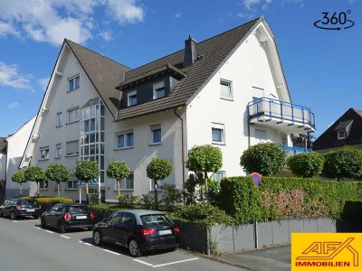 Meschede-Zentrum: Ruhige Maisonette-Wohnung mit Aufzug und Garagenplatz!