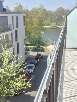 Exklusiv-Penthouse mit Blick auf den Aasee