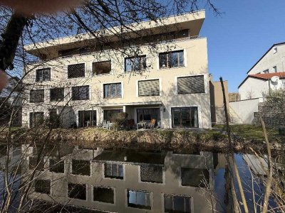 3-Zimmerwohnung mit Garten/Terrasse direkt an der Schutter