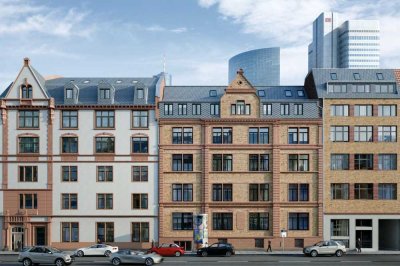 Exklusive kernsanierte 1-Zi. Altbau.Wng. Küche, Waschtrockner, Bad kompl. - Aufzug - Frankfurt/Main