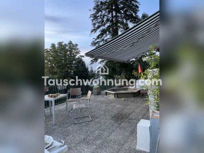 Tauschwohnung: Bieten 3 Zi und 40qm Terrasse / Suchen 3,5. - 5 Zimmer