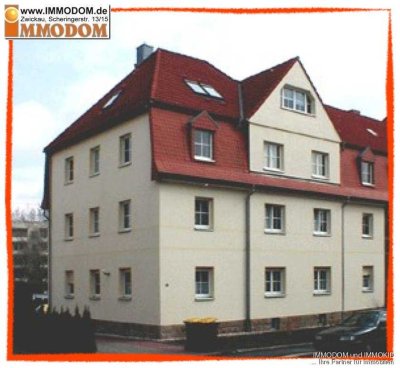 3-Zimmer-Wohnung im Dachgeschoß und mit BALKON in Zwickau-Niederplanitz zu vermieten!