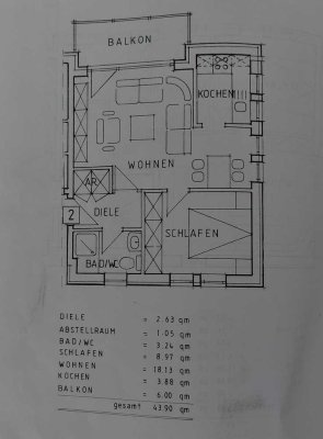 Renovierte 2-Zimmer-Wohnung in Bad Schwartau