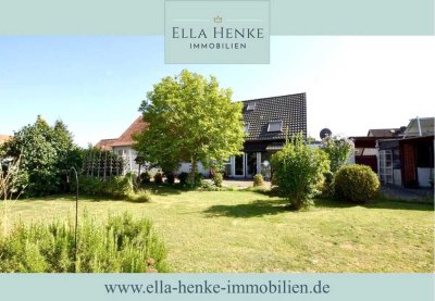 Nahe Helmstedt: Große Doppelhaushälfte mit schönem Garten + Terrasse ...