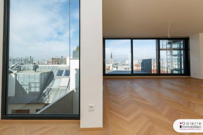 Erstbezugspenthouse mit 76m2 Terrassen und Traumblick über Wien