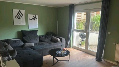 Attraktive 3-Zimmer-Souterrainwohnung mit großer Terrasse in ruhiger Lage von Riedstadt