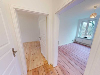 Charmante, frisch renovierte 2,5-Zimmer-Whg. mit Balkon - ruhig gelegen am Rand des Schanzenviertels