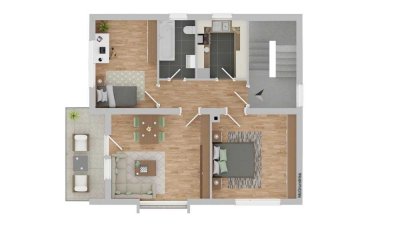3-Zimmer Wohnung in Kaufbeuren-Neugablonz