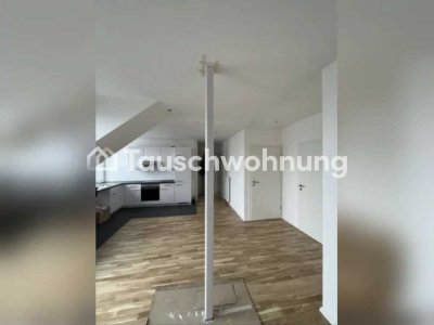 Tauschwohnung: Zentrale 3.Zi. Whg mit Balkon in neu ausgebautem DG