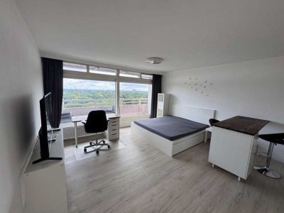Möblierte 1-Zimmer-Wohnung mit Fernblick in Osdorf