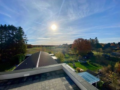 Charmante 4-Zimmer-Maisonette mit 80 m² Dachterrasse – Wohnen über den Dächern im Grünen