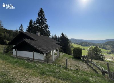 Exklusives Hüttenplatzerl in Alleinlage – Rarität mit traumhaftem Panorama