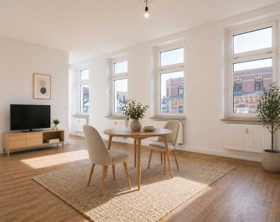 Möblierte Wohnung inkl. NK Internet & TV in Leipzig Gohlis-Süd – All-Inclusive Wohnen