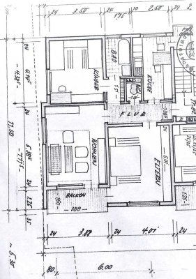 Schöne 3-Zi.-Whg -mit Balkon -Gartenanteil -Garage -Kirchheim/Neckar