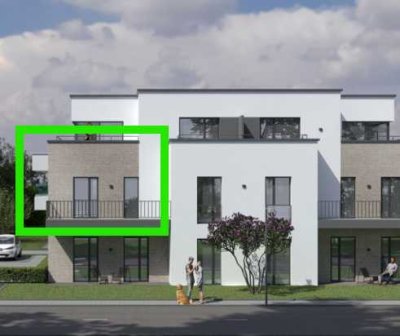 Erstbezug: Moderne 3-Zimmer-Wohnung mit Balkon in Münster-Mecklenbeck