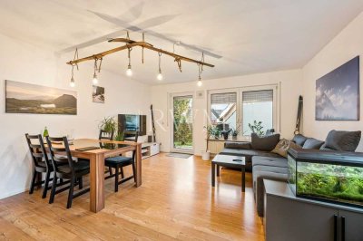 Sofort bezugsbereit: Gepflegte 3-Zimmer-Wohnung mit Terrasse, Garten und Stellplatz in Großheppach