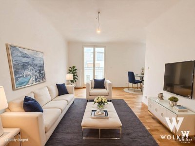Frisch sanierte Dachgeschosswohnung mit Terrasse &amp; Weitblick – Erstbezug in Top-Lage nahe Brunnenmarkt
