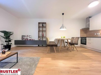 Entspannung pur auf den schönen Außenflächen des Projekts Schlosspark
Geräumige 2-Zimmerwohnung