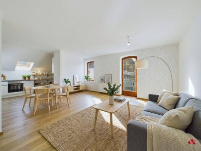 Großzügige 3-Zimmer-Dachgeschosswohnung in Bad Häring zu vermieten