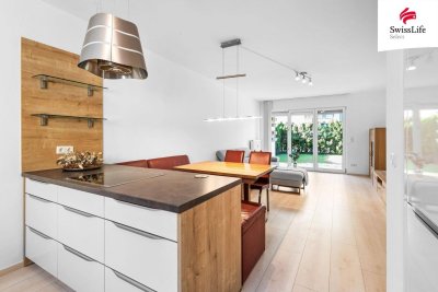 Begehrte Wohnlage: Mietwohnung mit Garten und TG-Stellplatz in Gneis