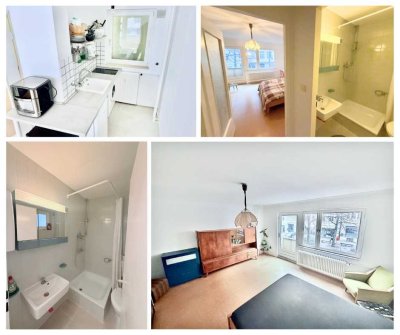 Stilvolle 1-Zimmer-ETW im begehrten Gräfekiez – ruhige Lage, 1. OG, top gepflegt