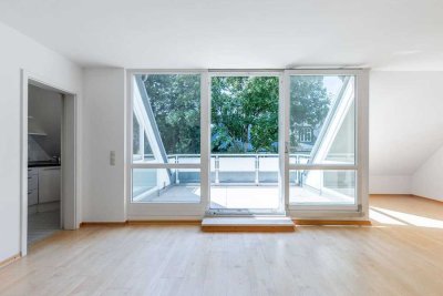 JUWEL | Maisonette-Wohnung mit Loft-Feeling und Südterrasse in der Menterschwaige