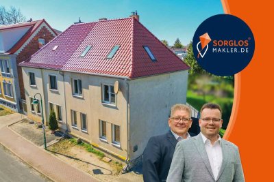 Schöne Doppelhaushälfte an der Elbe wartet auf Sie