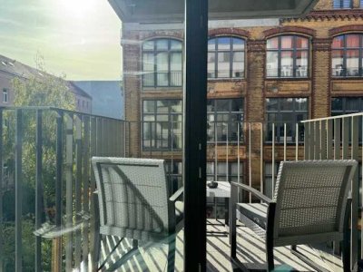 Möbliertes Studio Apartment mit Südwestbalkon  *** Unbefristeter Mietvertrag ab 01.11.2025 möglich
