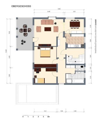 Freundliche und sanierte 3-Zimmer-Wohnung mit Einbauküche in Hersbruck