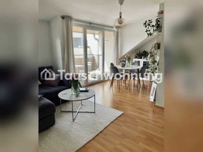 Tauschwohnung: Sehr schöne helle 2 Zimmer Wohnung mit Balkon am Goetheplatz