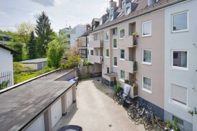 Vermietete 2-ZKB – charmante Kapitalanlage in modernisiertem Haus in Schwabing-West