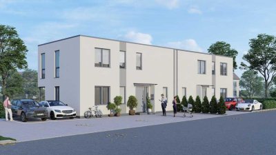 Moderne, energieeffiziente Neubau-Doppelhaushälfte – Ihr nachhaltiges Zuhause!