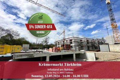 Hier will ich leben!
Krämermarkt in Türkheim 12.05.2024
Infostand am Rohbau 14.00 - 16.00 Uhr