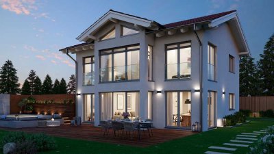 Exklusiv. Modern. Einzigartig. Die Stadtvilla „Lago“ mit Grundstück in Unterdietfurt!