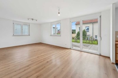 Familienglück im Grünen – Wohnen auf vier Zimmern mit großem Garten im schönen Sommerhausen