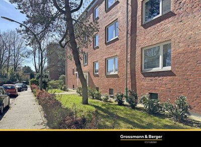 Viel Platz an der Grenze zu Barmbek-Nord