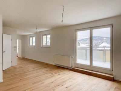 HOHE WOHNQUALITÄT MIT WEITBLICK – Erstbezug mit großer Terrasse &amp; Top-Anbindung