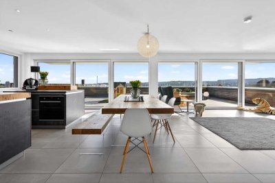 Modernes Design trifft Panorama – Ihr neues Penthouse in Ulm