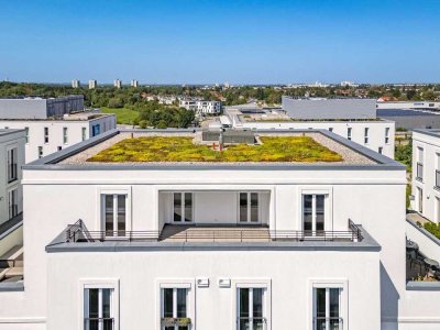 Lichtdurchflutete Penthouse-Wohnung mit Dachterrasse und direktem Liftzugang